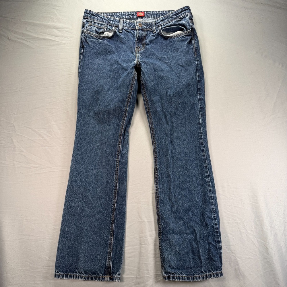 Dickies Jeans Mens 32x30 Relaxed Fit Denim Straight Leg Work Pants Vintage Y2K